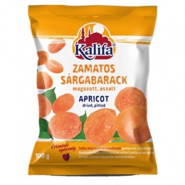 Aszalt sárgabarack, 100 g, KALIFA